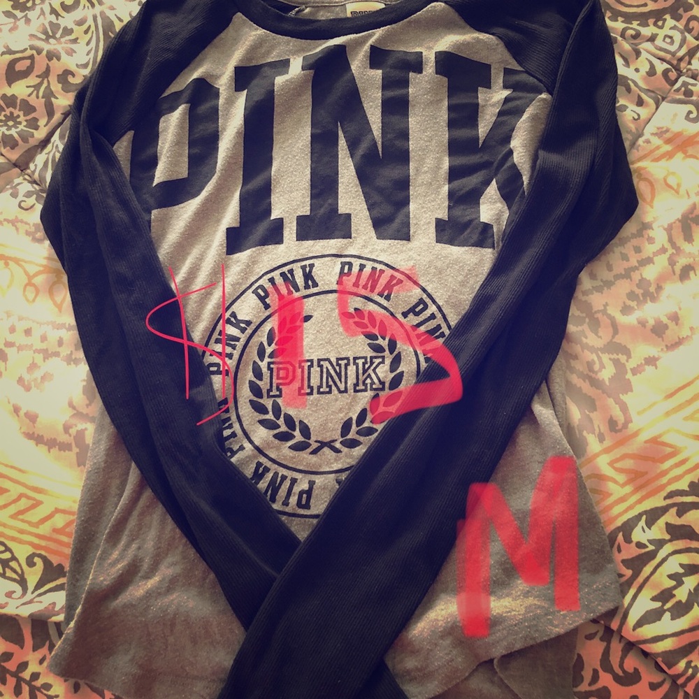 Pink VS long sleeve shirt